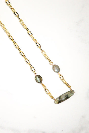 PACIFICA NECKLACE- LABRADORITE